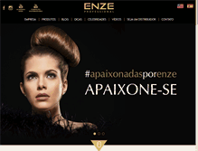 Tablet Screenshot of enze.com.br